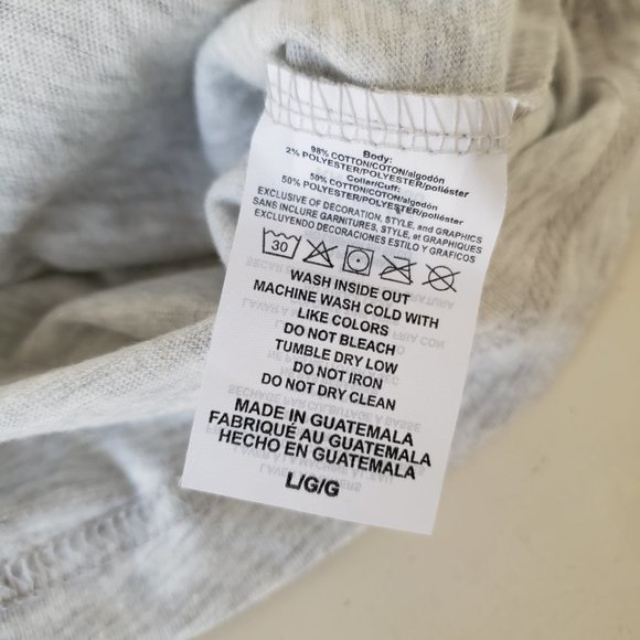 St Louis Blues T-Shirt Tee Mens Large Heathered Light Gray NHL Big Logo NWT - Picture 11 of 13